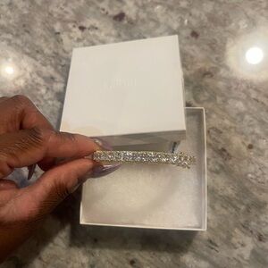 Sparkling Gold Women's Bangle